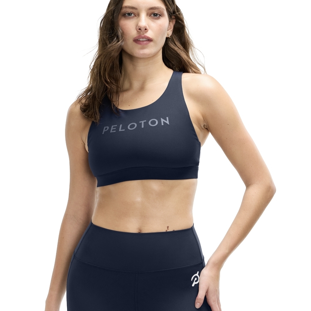 Peloton Dark Blue Sports Bra